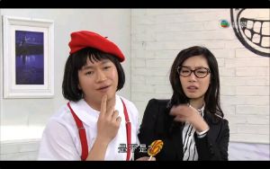 林子幸在猩猩同学会中反串饰带子 林子幸在猩猩同学会中反串饰带子