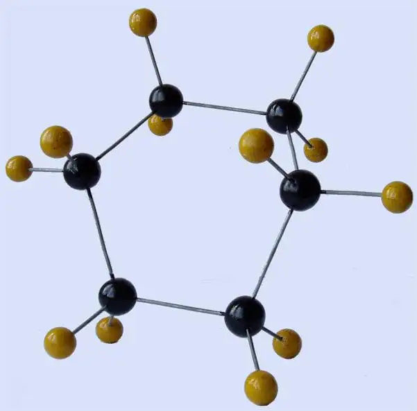 甲基环己烷分子模型图片