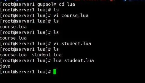 Lua语言交换式编程